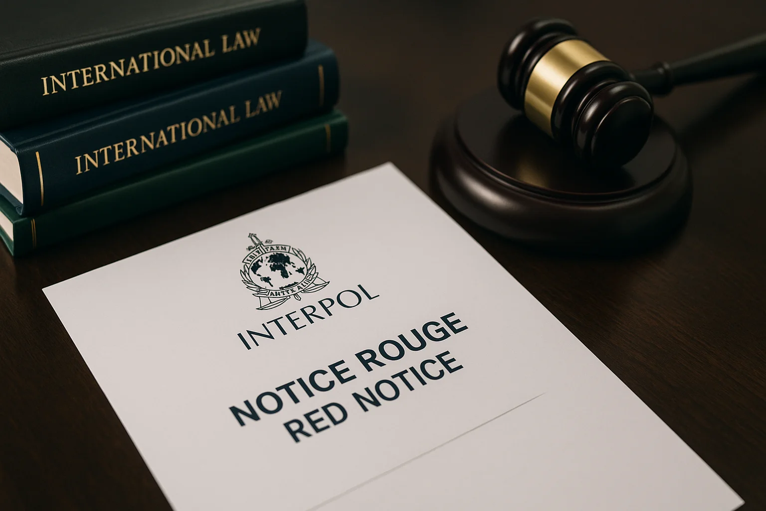 Avis rouge INTERPOL
